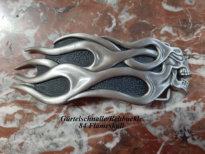 Grtelschnalle/Belt Buckle "84 Flameskull"