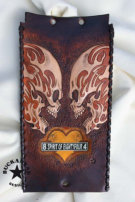 Tankabdeckung/Tankcover "Tribal Skulls" 