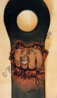 Tankabdeckung/Tankcover "Fist"