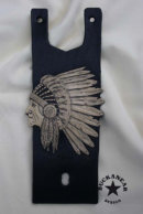Tankabdeckung/Tankcover "Indie Chief White"
